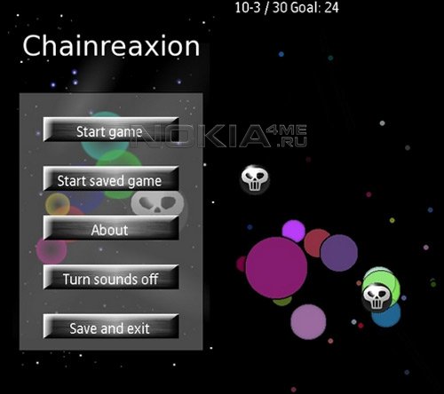 Chainreaxion v1.00 - Sis   Symbian 9.4