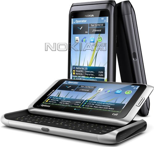 Nokia E7 :     Symbian^3