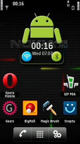 Android 2.2 Froyo -   SPB MobileShell