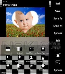 PhotoFusion -  Symbian 9.4 touch