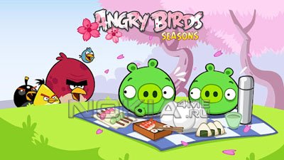 Angry Birds Seasons: Cherry Blossom -   Symbian^3, Belle