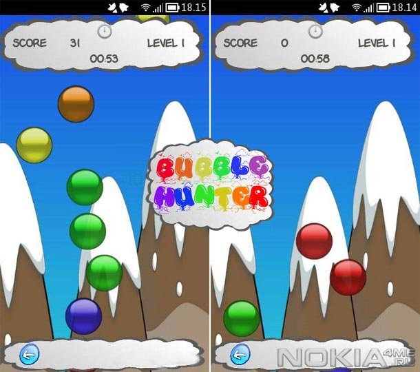 Bubble Hunter - SIS   Symbian^3, Symbian Belle, Anna