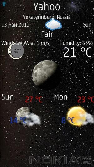 UniWeather -   Symbian