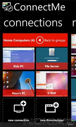 ConnectMe -   Windows Phone 7.5  