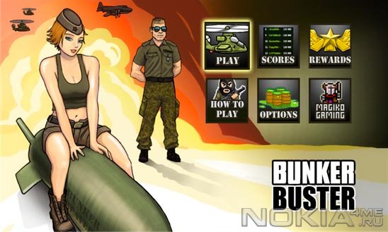 Bunker Buster -   Windows Phone 7 - 8