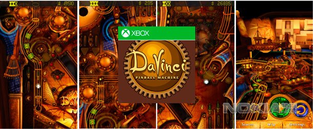 DaVinci Pinball -   XBox  Windows Phone 7-8